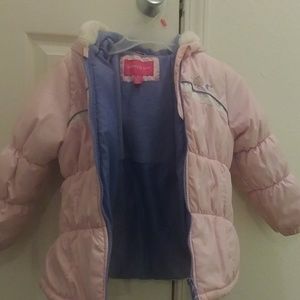 Little girl's Pink winter coat